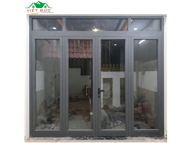 CỬA ĐI NHÔM XINGFA VIỆT NAM 4 CÁNH MỞ QUAY